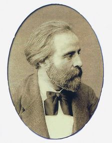 Portrait of the conductor and composer Angelo Mariani (1821-1873)