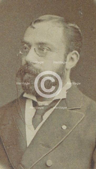 Portrait of the conductor and composer Enrico Bevignani (1841-1903), Early 1880s.