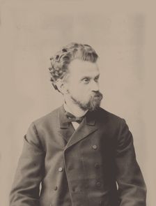 Portrait of the conductor and composer Eduard Nápravník (1839-1916). Creator: Anonymous