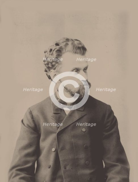 Portrait of the conductor and composer Eduard Nápravník (1839-1916). Creator: Anonymous.