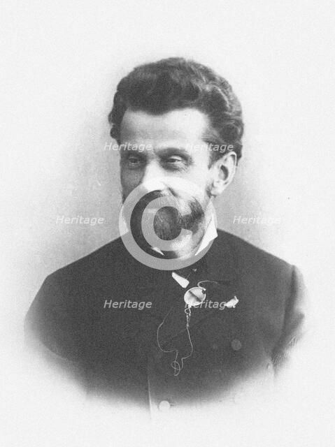 Portrait of the conductor and composer Eduard Nápravník (1839-1916). Creator: Anonymous.