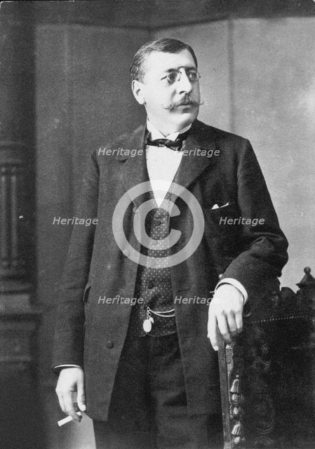 Portrait of the conductor and composer Felix Mottl (1856-1911). Creator: Anonymous.