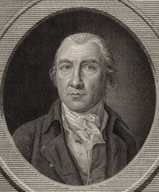 Portrait of the conductor and composer Karl Friedrich Zelter (1758-1832), c. 1810. Creator: Bardou, Paul Joseph (1745-1814)