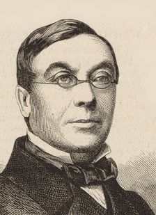 Portrait of the conductor and composer Louis Dietsch (1808-1865), 1865. Creator: Franck (François Gobinet de Villechole) (1816-1906)