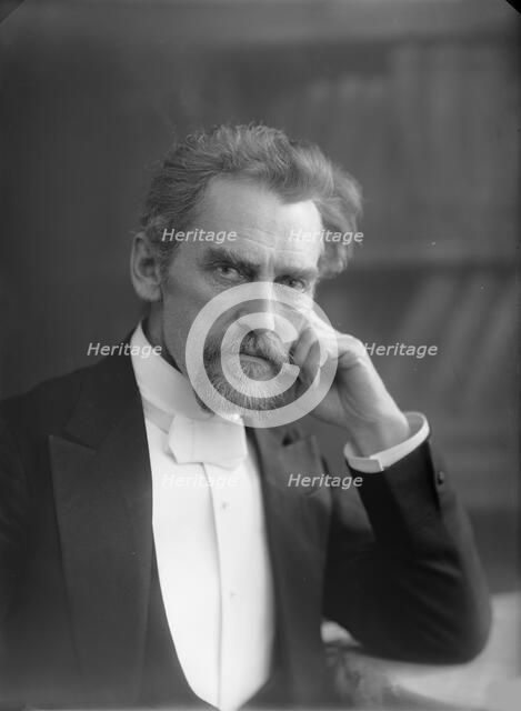 Portrait of the conductor and composer Robert Kajanus (1856-1933). Creator: Photo studio Universal, Helsinki  .