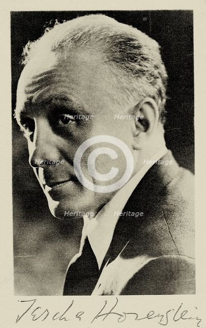 Portrait of the conductor Jascha Horenstein (1898-1973). Creator: Anon.