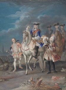 Portrait of the Consort of the Russian Empress, 18th century. Creator: Anon