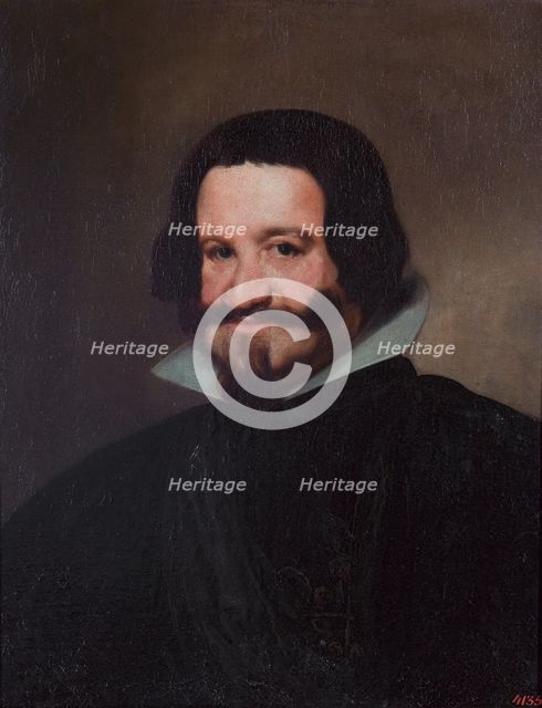 Portrait of the Count-Duke of Olivares, 1638. Creator: Diego Velasquez.