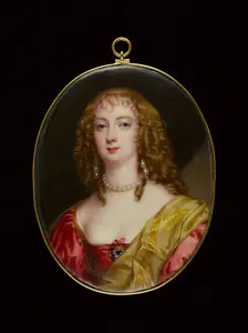 Portrait of the Countess of Bedford, after Anton Van Dyck, 1844. Creator: Henry Pierce Bone