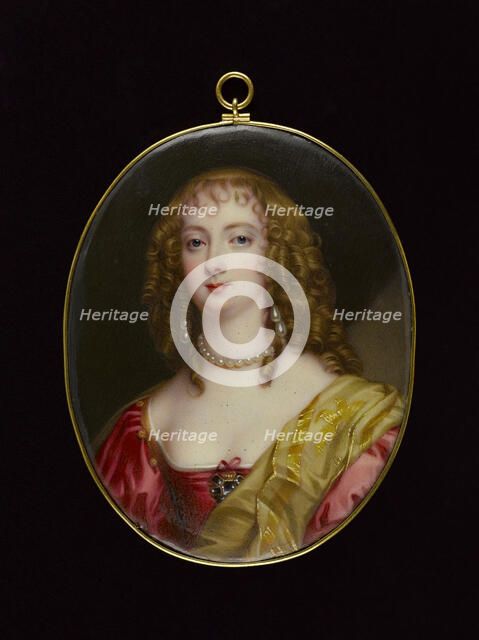 Portrait of the Countess of Bedford, after Anton Van Dyck, 1844. Creator: Henry Pierce Bone.