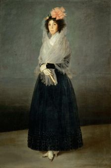 Portrait of the Countess del Carpio, Marquesa de la Solana (1757-1795), ca 1794. Creator: Goya, Francisco, de (1746-1828)