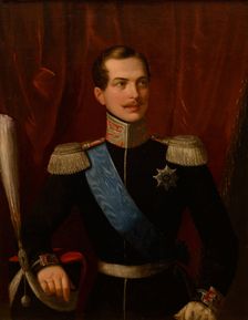 Portrait of the Crown prince Alexander Nikolayevich (1818-1881)