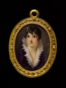 Portrait of the Duchess of Bassano, 22–07–1811. Creator: Jean-Baptiste Isabey