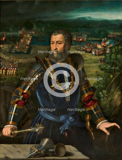 Portrait of the Duke Alfonso I d'Este (1505-1534), 1534.