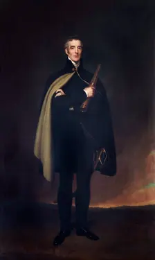 Portrait of the Duke of Wellington, 1860. Artist: Spiridione Gambardella