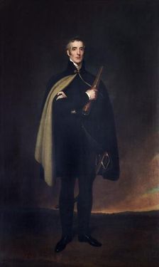 Portrait of the Duke of Wellington, 1860. Artist: Spiridione Gambardella