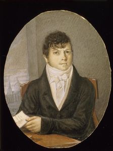 Portrait of the dancer, ballet master and script writer Ivan Valberkh (1766-1819). Artist: Anonymous, 18th century