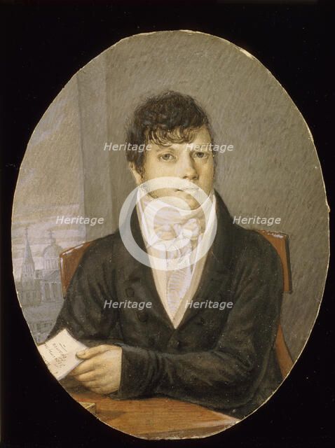 Portrait of the dancer, ballet master and script writer Ivan Valberkh (1766-1819). Artist: Anonymous, 18th century  