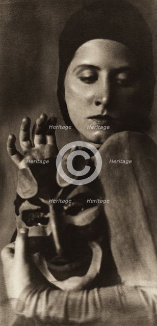 Portrait of the Dancer Hilde Holger (1905-2001), 1925.