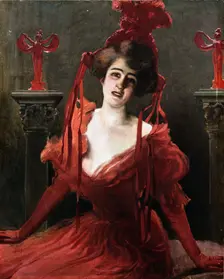 Portrait of the dancer Isadora Duncan (1877-1927), 1905-1909