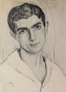 Portrait of the dancer Léonide Massine (1895-1979), 1914