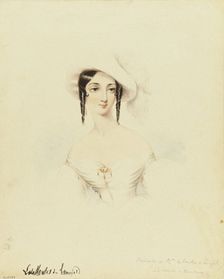 Portrait of the dancer Lola Montez (1821-1861) , 1846. Creator: Roqueplan, Camille (1803-1855)