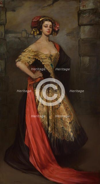 Portrait of the Dancer Rita Sacchetto (1880-1959), 1911.