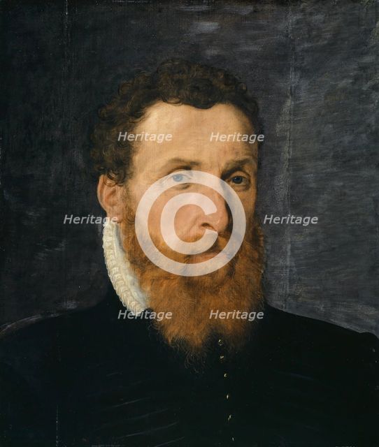 Portrait of the Doctor of the Elector of Brandenburg, Leonard Thurneysser zum Thurn of Basel, 1569. Creator: Frans Floris.