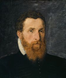 Portrait of the Doctor of the Elector of Brandenburg, Leonard Thurneysser zum Thurn of Basel, 1569. Creator: Frans Floris