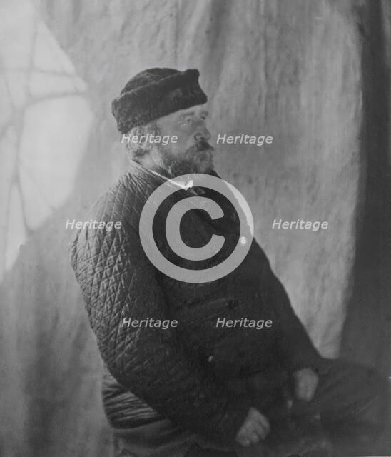 Portrait of the explorer Adolf Erik Nordenskiöld taken in connection with the Vega..., 1878-1880. Creator: Unknown.