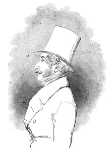 Portrait of the Earl of Cardigan, Steward, 1844. Creator: Unknown