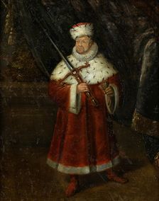 Portrait of the Elector August of Saxony (1526-1586), c1590. Creator: Anon