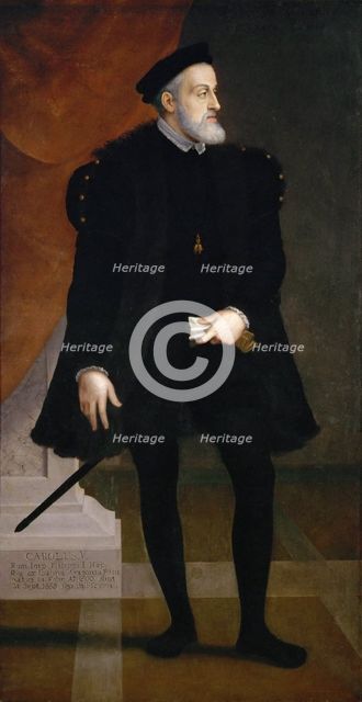 Portrait of the Emperor Charles V (1500-1558).