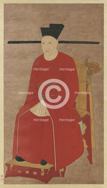Portrait of the Emperor Gaozong of Song (1107-1187). Creator: Chinese Master.
