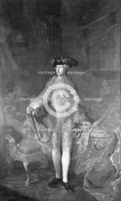 Portrait of the Emperor Joseph II of Austria, 1765-1766. Creator: Franz Xaver Palko.