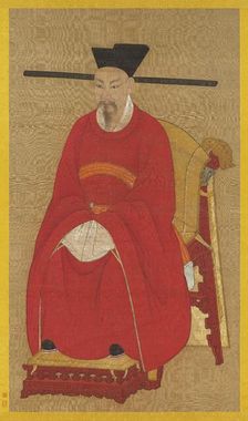 Portrait of the Emperor Lizong of Song (1205-1264). Creator: Chinese Master