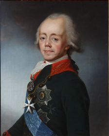 Portrait of the Emperor Paul I of Russia (1754-1801)
