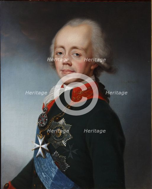 Portrait of the Emperor Paul I of Russia (1754-1801).