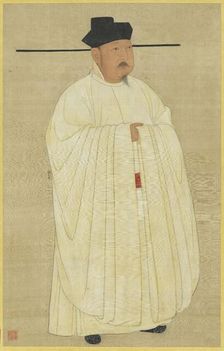 Portrait of the Emperor Taizong of Song (939-997). Creator: Chinese Master