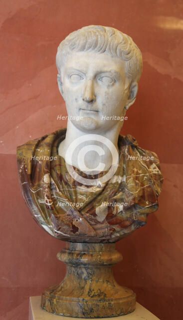 Portrait of the Emperor Tiberius, first quarter of 1st century. Artist: Unknown