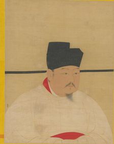 Portrait of the Emperor Zhenzong of Song (968-1022). Creator: Chinese Master