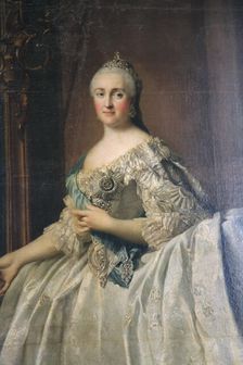 Portrait of the Empress Catherine the Great after 1762. Artist: Vigilius Erichsen