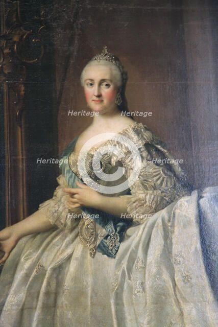 'Portrait of the Empress Catherine the Great', after 1762. Artist: Vigilius Erichsen