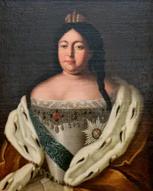 Portrait of the Empress Anna Ioannovna 18th century