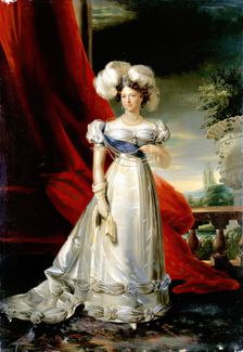 Portrait of the Empress Dowager Maria Feodorovna, 1824. Creator: George Dawe