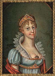 Portrait of the Empress Marie-Louise (1791-1847), c1820. Creator: Anonymous ()