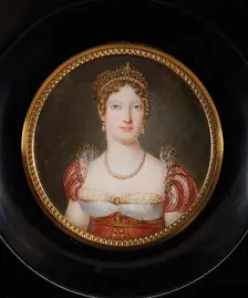 Portrait of the Empress Marie-Louise (1791-1847), Mid of the 19th cen.
