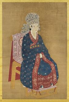 Portrait of the Empress Xiang (1047-1102). Creator: Chinese Master