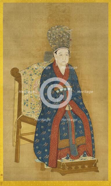 Portrait of the Empress Yang (1162-1233). Creator: Chinese Master.