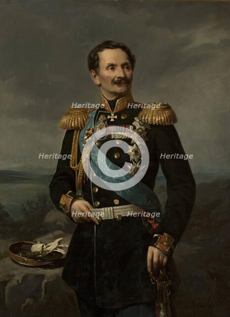 Portrait of the Field Marshal Count Friedrich Wilhelm von Berg (1794-1874).